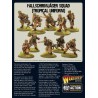 German Fallschirmjager squad (tropical Uniform) 28mm WWII WARLORD GAMES