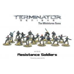 Terminator Genisys Resistance Soldiers 28mm Miniatures River Horse