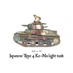 Imperial Japanese Japanese Type 4 Ke-Nu light tank 28mm WWII WARLORD GAMES