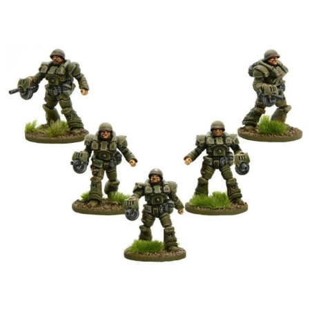 UBER SOLDAT - U.S. Heavy Armor WARLORD GAMES KONFLIKT47