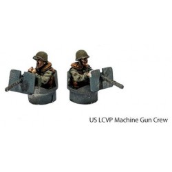 U.S. American LCVP Machine Gun Crew 28mm WWII WARLORD GAMES