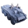 German Sd.Kfz 234/3 (7.5mm) Armored Car 28mm WWII BLITZKRIEG MINIATURES