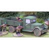 Russian Soviet ZIS-5 Truck (Single-axle Flatbed) 28mm/1:50th WWII 1st CORP