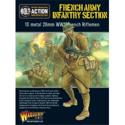 French Army Infantry section 28mm WWII WARLORD GAMES