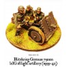 German Blitzkrieg 75mm LeiG 18 light artillery (1939-42) 28mm WWII WARLORD GAMES