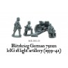 German Blitzkrieg 75mm LeiG 18 light artillery (1939-42) 28mm WWII WARLORD GAMES