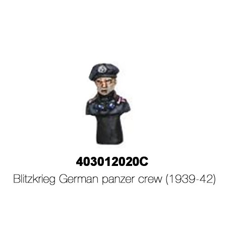 German Panzer Crew B (1939-42) 28mm WWII WARLORD GAMES