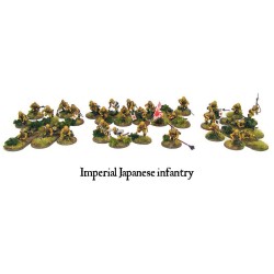 Japanese Imperial Infantry flags & Devotional banners 28mm WWII WARLORD