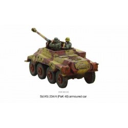 German Sd.Kfz 234/4 (PaK 40) armoured car 28mm WWII WARLORD GAMES