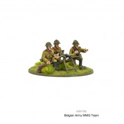 Belgian Army MMG team 28mm WWII WARLORD GAMES
