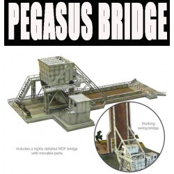 PEGASUS BRIDGE Laser cut 28mm WWII Terrain SARISSA PRESISION