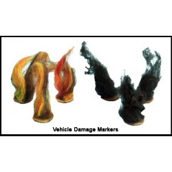 Vehicle Damage Markers Bolt Action! WARLORD GAMES
