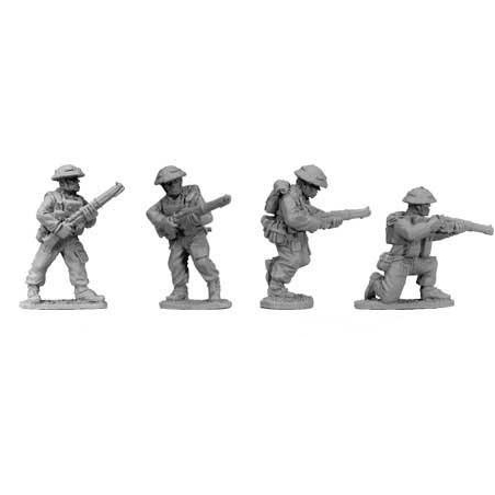 British Infantry w/Rifles II 28mm WWII BLACK TREE DESIGN