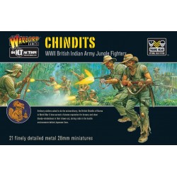 British Chindit Indian Army Jungle Fighters box set! 28mm WWII WARLORD GAMES