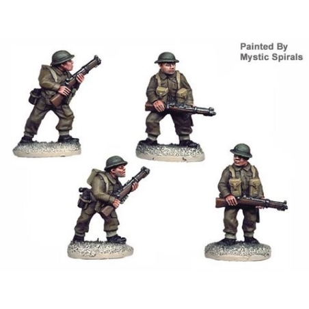 British Riflemen I 28mm WWII CRUSADER MINIATURES