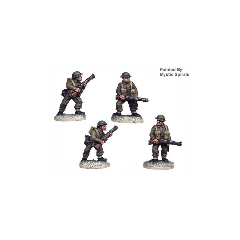 British Riflemen I 28mm WWII CRUSADER MINIATURES - Frontline-Games