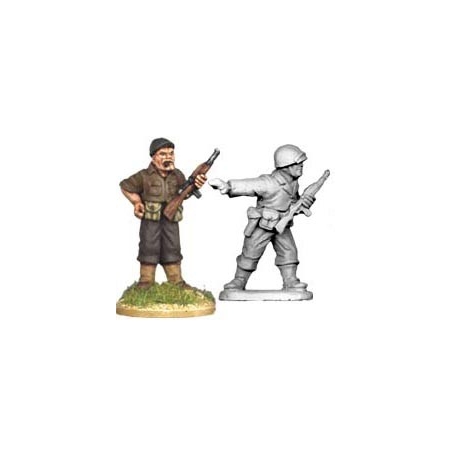 U.S. American Command 28mm WWII ARTIZAN DESIGN