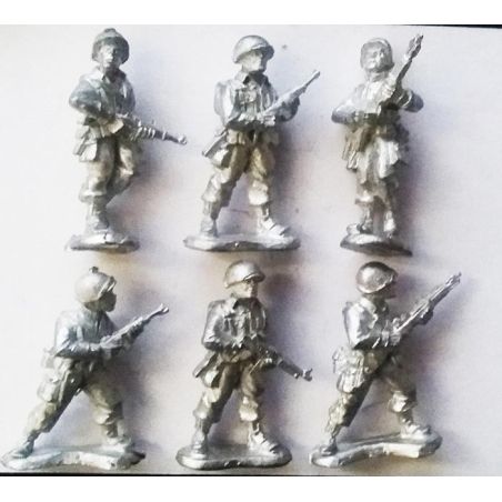 U.S. American Airborne half squad III 28mm WWII VARIOUS