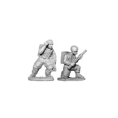 German Fallschirmjager w/SMGs IA 28mm WWII BLACK TREE DESIGN