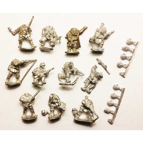 German Waffen-SS Combat Section B 28mm WWII WARLORD GAMES
