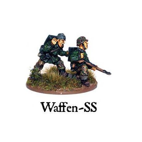 🌳28mm Warlord Games German Waffen SS Section, Early War, Bolt