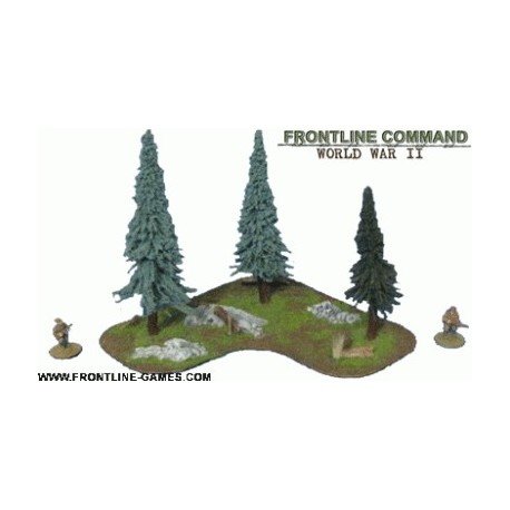 Modular Forest Section w/Trees FRONTLINE GAMES