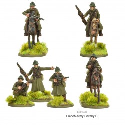 French Army Cavalry B 28mm WWII WARLORD