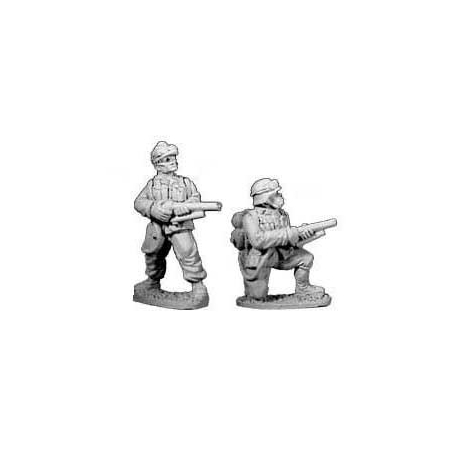 German Afrika Korps w/Flamethrowers 28mm WWII BLACK TREE