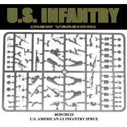 U.S. Infantry GI's Sprue 28mm American WWII WARLORD GAMES