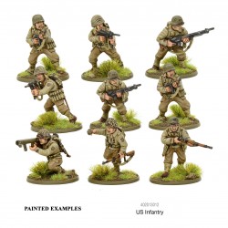 U.S. Infantry American GI's Sprue 28mm WWII WARLORD GAMES