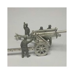 German Gebirgsjager 10.5cm GebH 40 Howitzer 28mm WWII HEER46