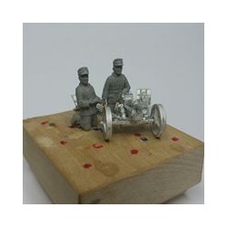 German Gebirgsjager 7,5 cm Leichtgeschütz 40 recoilless gun 28mm WWII HEER46