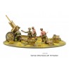 German Afrika Korps LeFH 18 10.5cm medium artillery 28mm WWII WARLORD GAMES