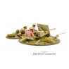 British 8th Army 2 pounder ATG 28mm WWII WARLORD GAMES