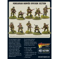 Hungarian Army Honved Division section 28mm WWII WARLORD