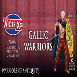 Gallic Celtic Warriors (48) 28mm Plastic VICTRIX MINIATURE