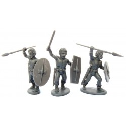 Gallic Celtic Warriors (48) 28mm Plastic VICTRIX MINIATURE