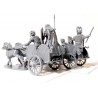 Ancient Celtic Gallic Chariot (3) 28mm Plastic VICTRIX MINIATURES