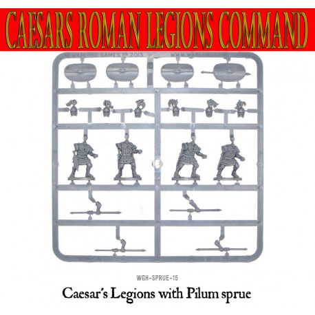 Caesar's Legions with pilum sprue WARLORD GAMES