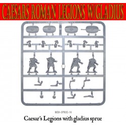 Caesarian Roman Caesar's Legions w gladius/slings sprue WARLORD GAMES