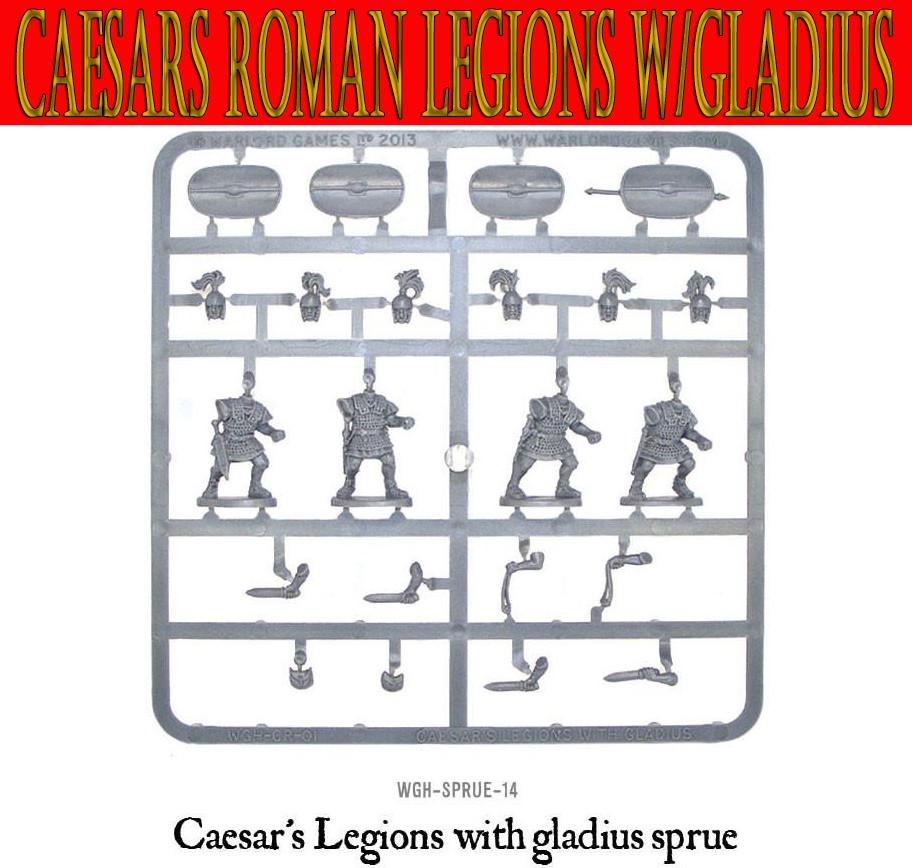 Caesars Legions Legionaries with Gladius & Sling Warlord Games SPQR 