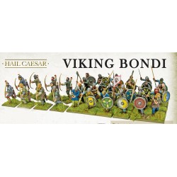 Viking Bondi w/weapons Sprues (8) WARLORD GAMES