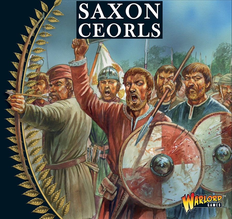 8 Saxon Ceorls w/weapons Sprues 28mm Dark Ages WARLORD GAMES HAIL CAESAR 