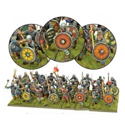 Saxon Thegns w/weapons Sprues (8) WARLORD GAMES