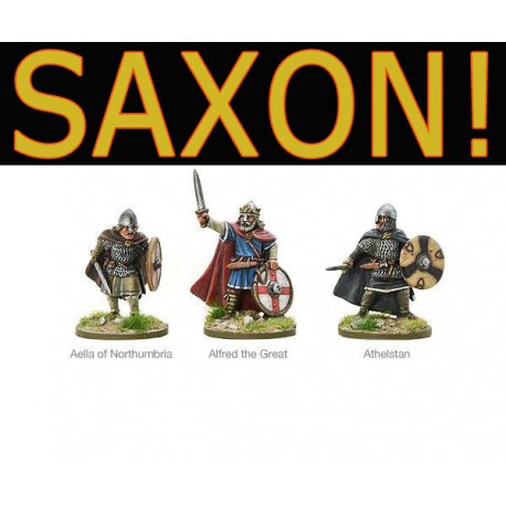 28mm Warlord Games Saxon Kings 9th Century Hail Caesar Dark Ages Saga BNIB 
