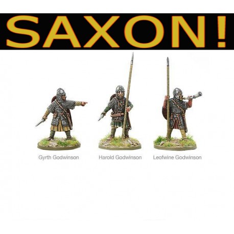 Saxon Leaders - Battle Of Hastings WARLORD GAMES