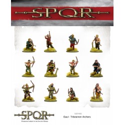 SPQR - GAUL Tribesmen Archers (12) WARLORD GAMES