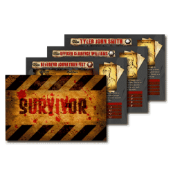 SURVIVORS 1 -  Zombie Daze Expansion Set