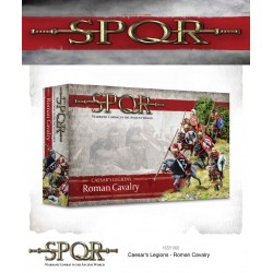 SPQR CEASAR'S LEGIONS ROMAN CAVALRY COMMAND (3) WARLORD GAMES