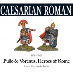 Caesarians Pullo & Vorenus, Heros of Rome 28mm Ancients WARLORD GAMES